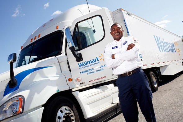 how much money does a walmart truck driver make